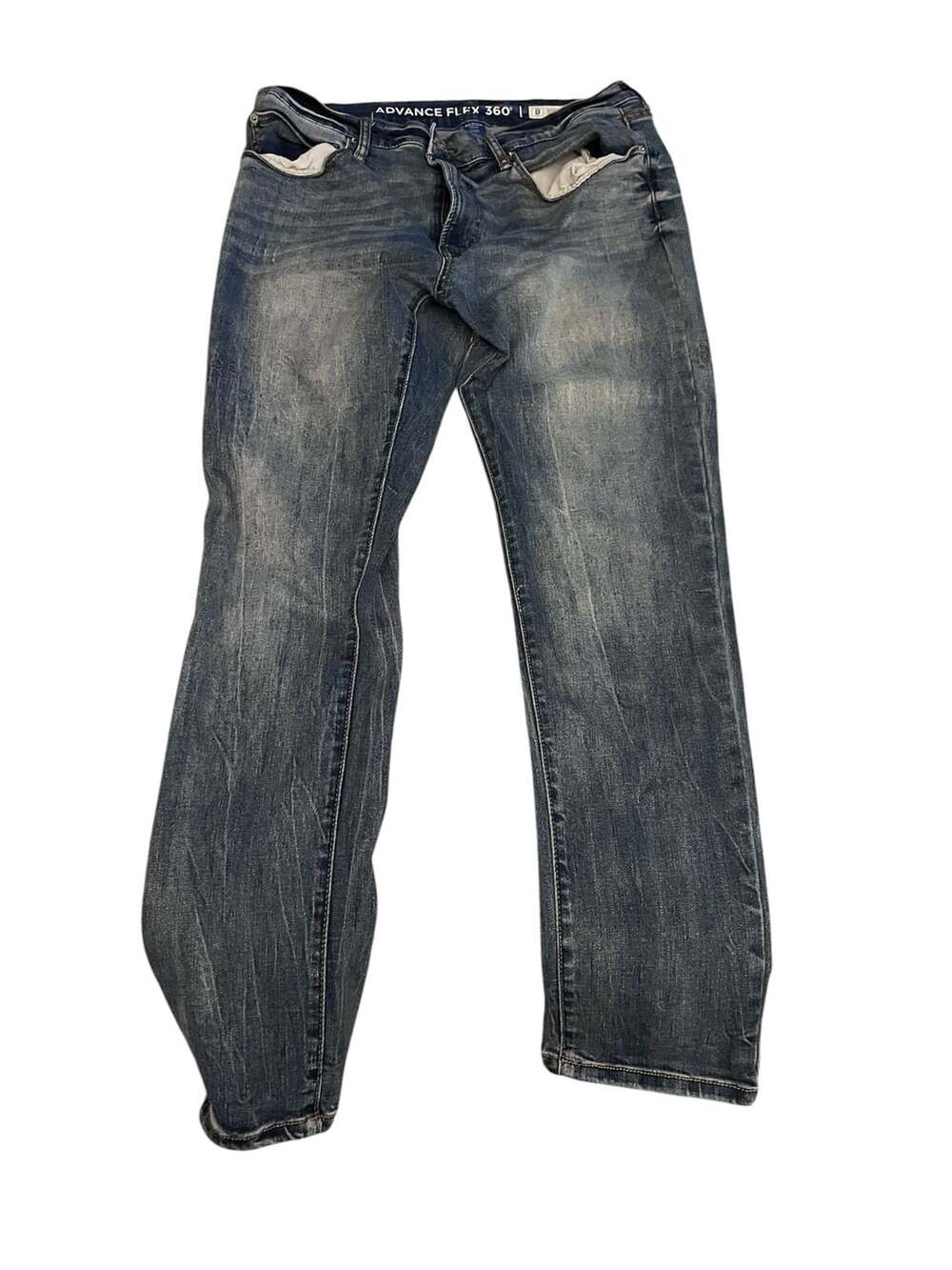 Arizona Jean Co. Advance Flex 360 Skinny Jeans 36x32 Blue Denim